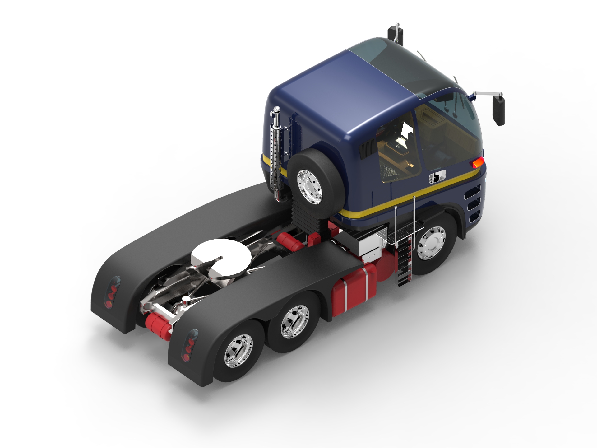 Chromatic II货车卡车模型3D图纸 x_t格式